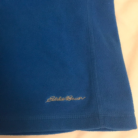 NWOT Eddie Bauer Fleece quarter zip sweater - Picture 6 of 8